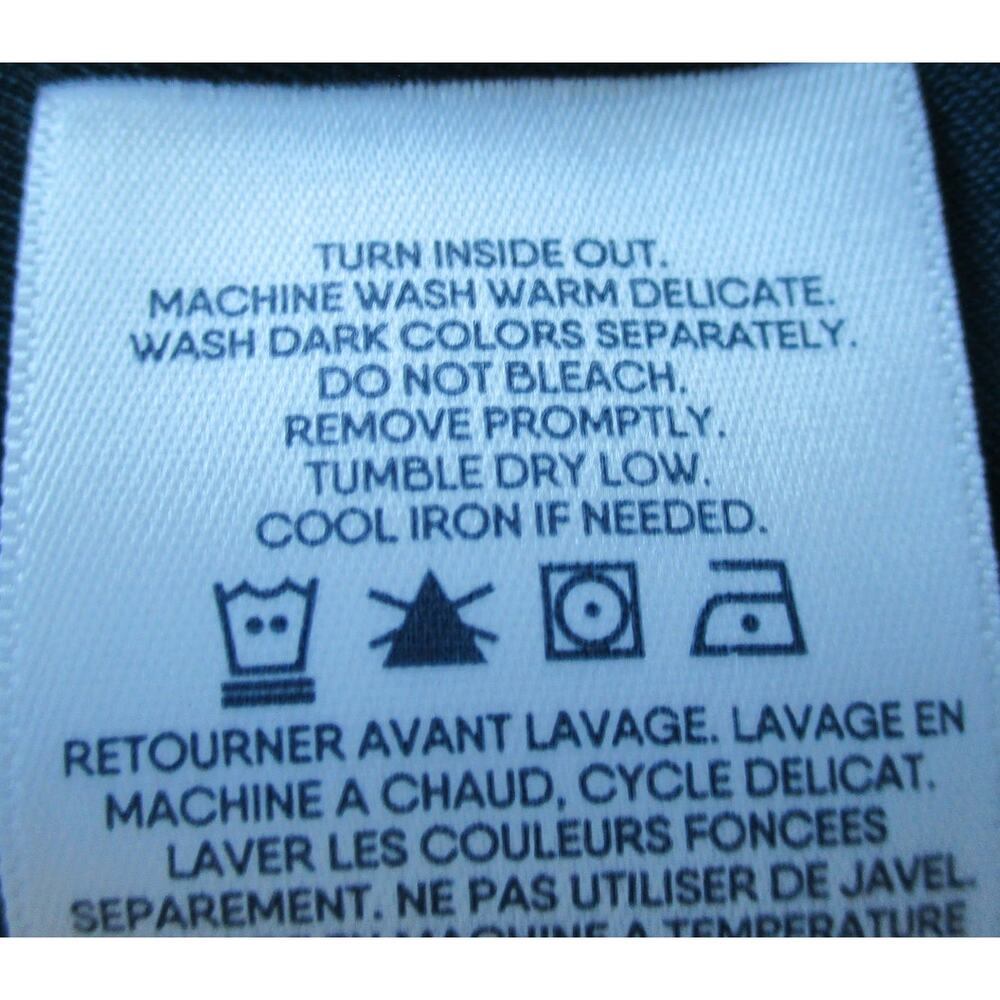 Lands End Women's Plus Short Sleeve Blue Green Stretch Polo Shirt Size 1X - Picture 10 of 10